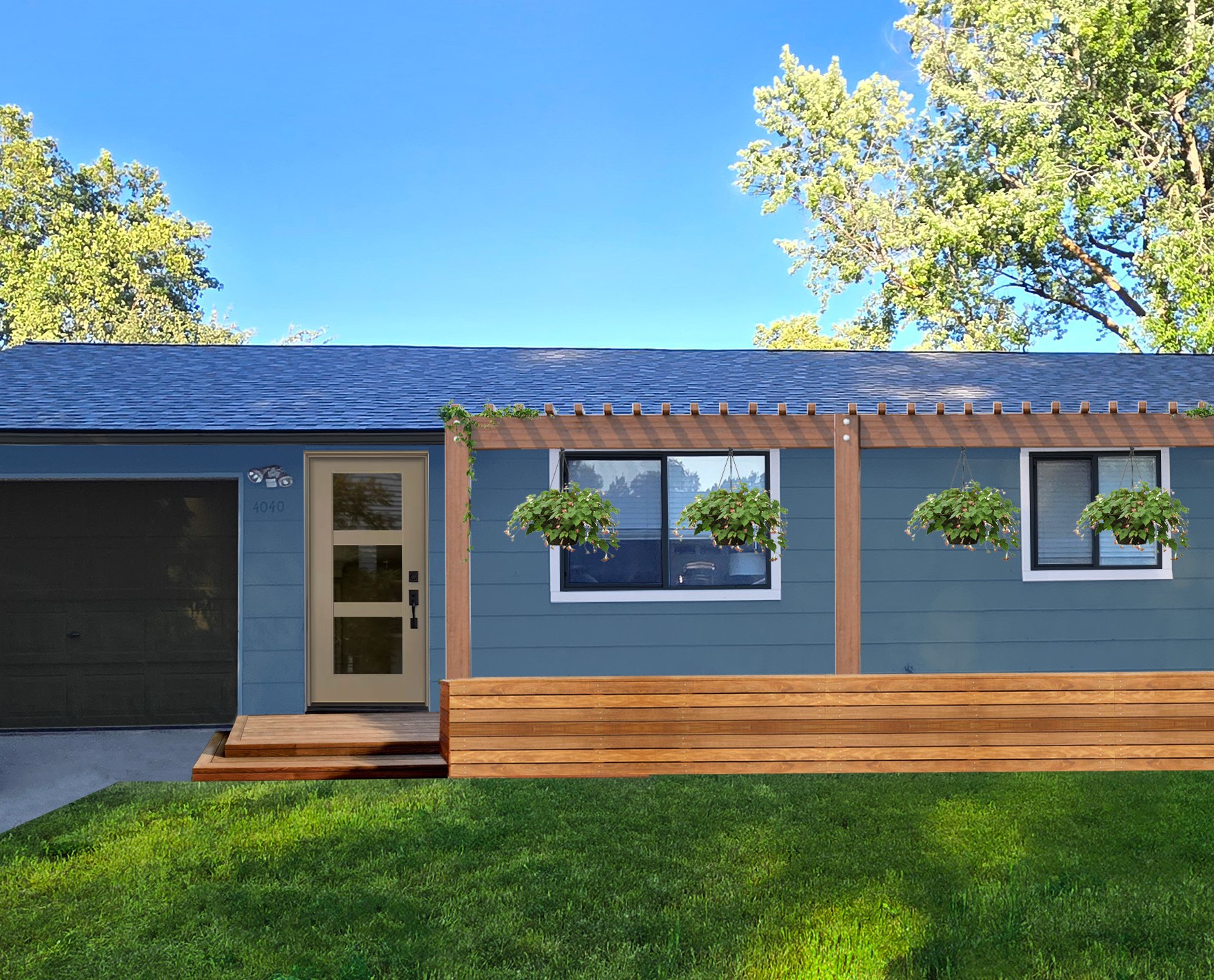 Rancher Exterior Remodel
